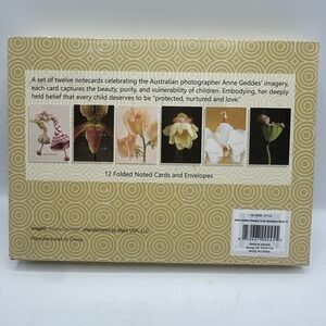 Anne Geddes 12‎ Folded Noted Cards And Envelopes. 6 Different Pictures.  New